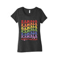 Kamala Leading With Pride Womens Triblend Tee
