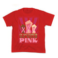 In October We Wear Pink Kids Tee