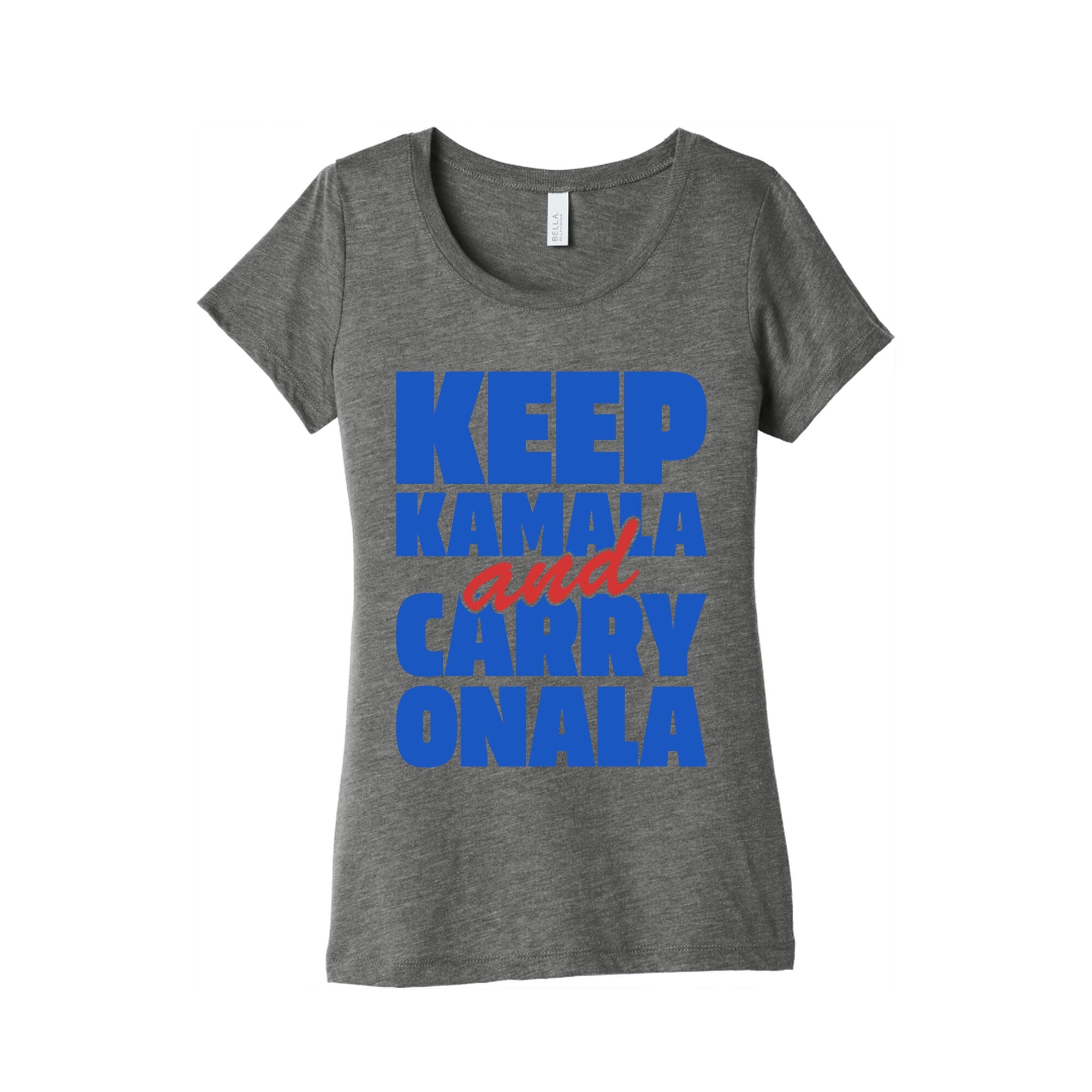 Keep Kamala and Carry Onala Womens Triblend Tee