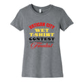 Vatican Wet T Shirt Contest Womens Cotton Tee