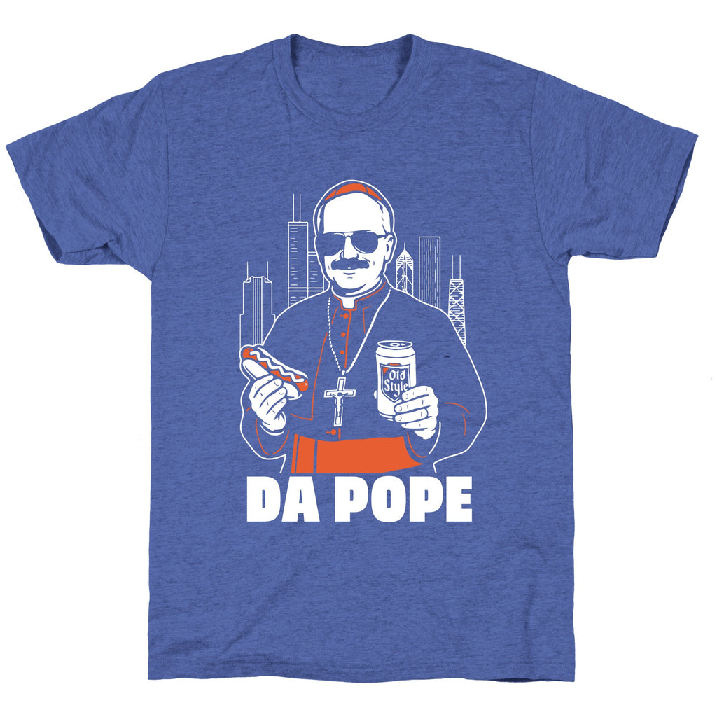 Da Pope Leo Unisex Triblend Tee