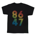 8647 Anti Trump Rainbow Kids Tee