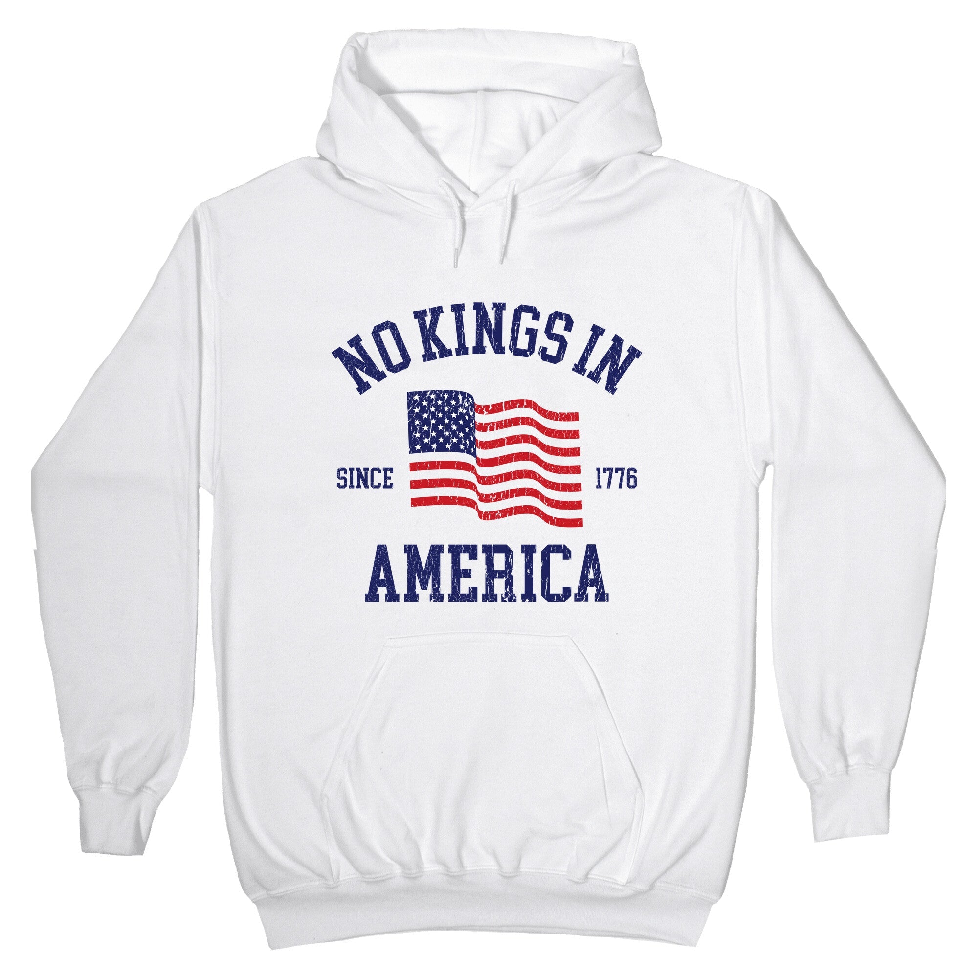 No Kings In America Since 1776 Hoodie