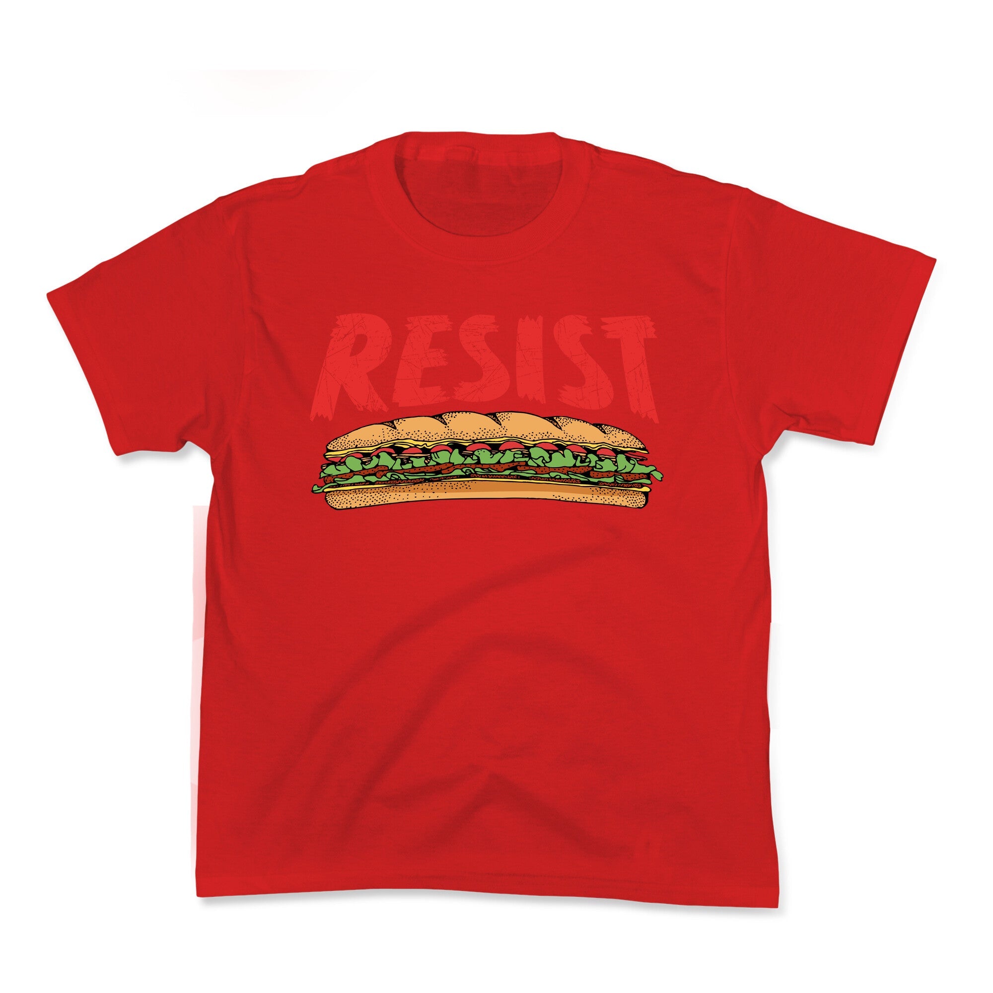 Resist Anti Ice Sandwich Guy DC Kids Tee