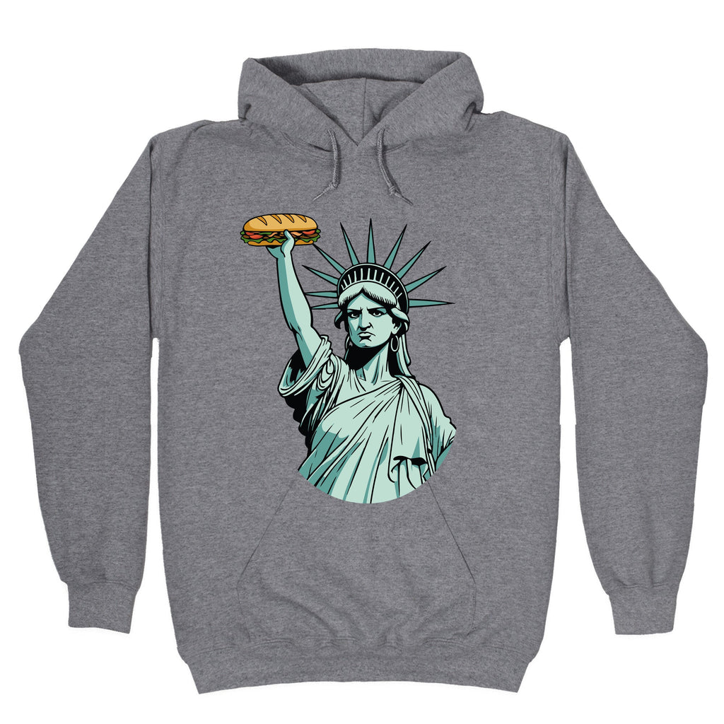 Statue of Liberty Sandwich Guy DC Hoodie