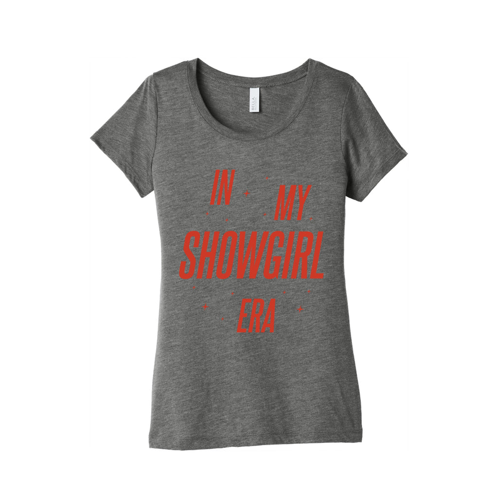 In My Showgirl Era Womens Triblend Tee