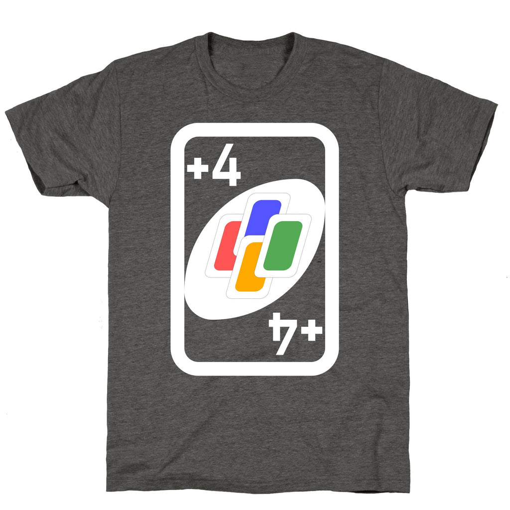 Uno Halloween Costume Unisex Triblend Tee