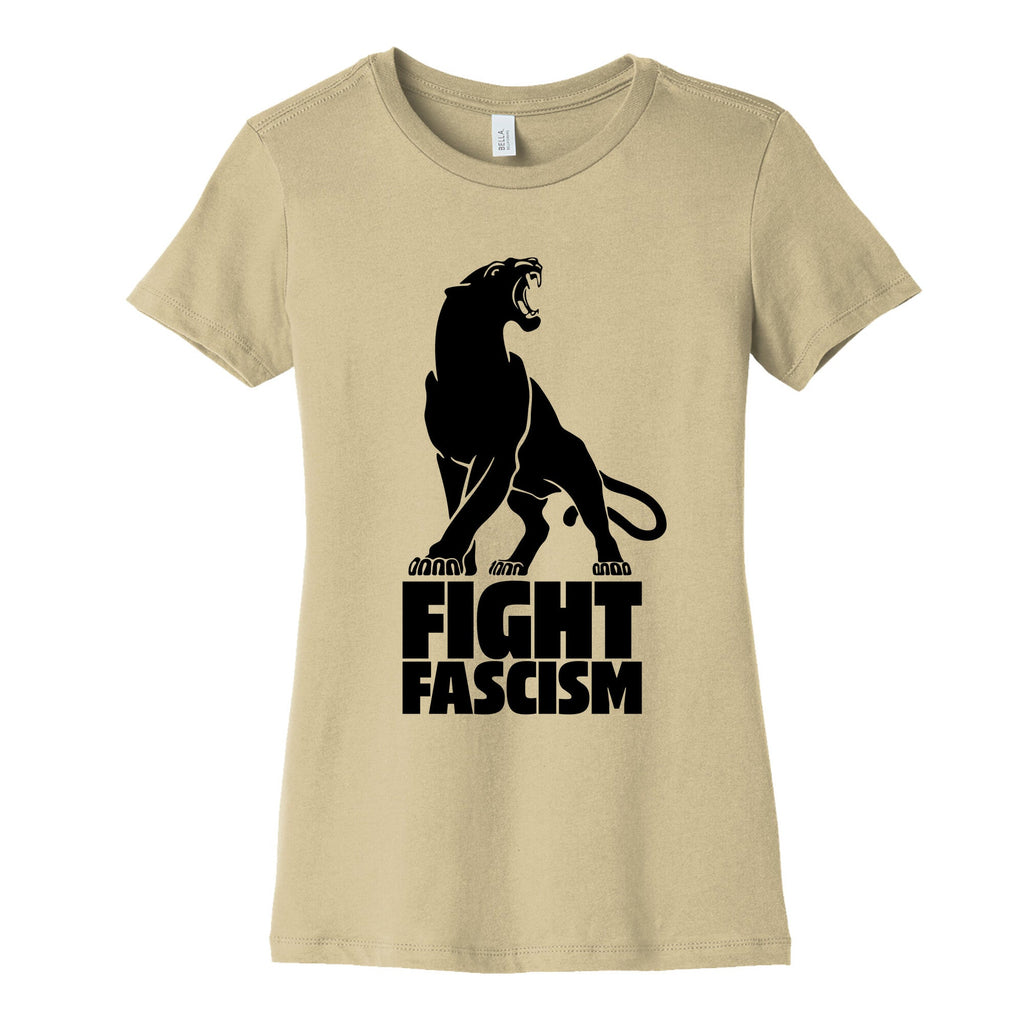 Fight Fascism Womens Cotton Tee