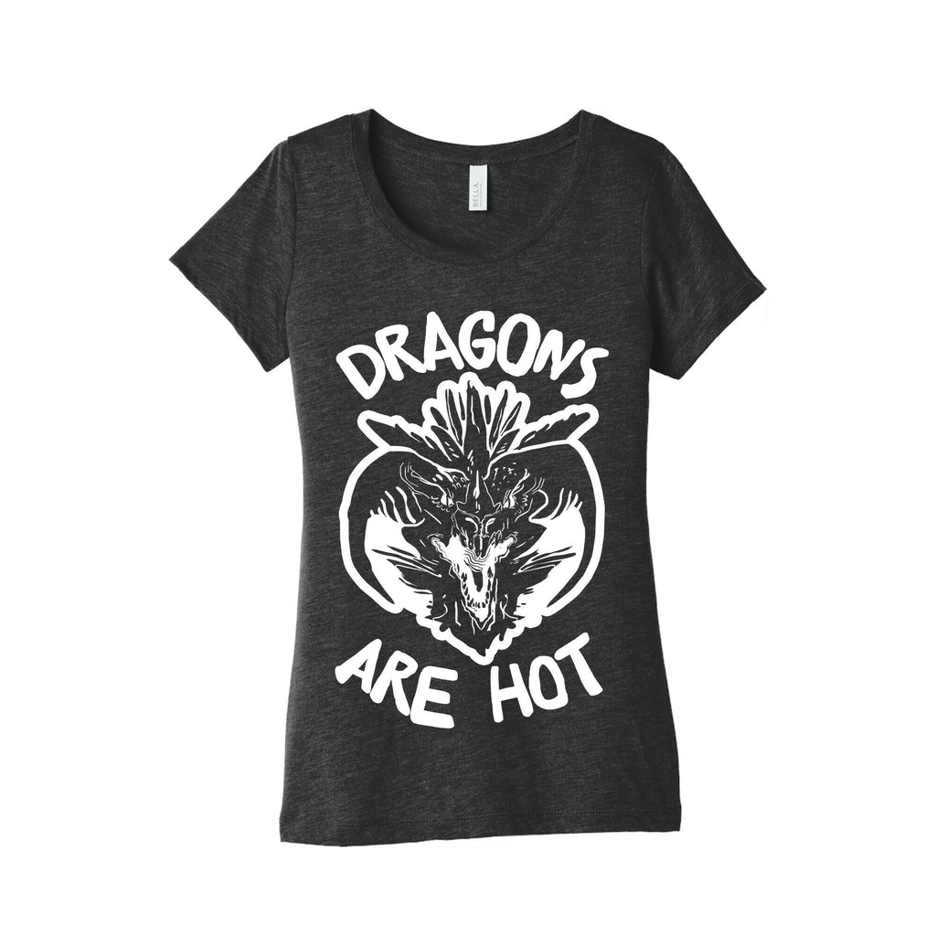 Dragons Are Hot Women's Triblend Tee