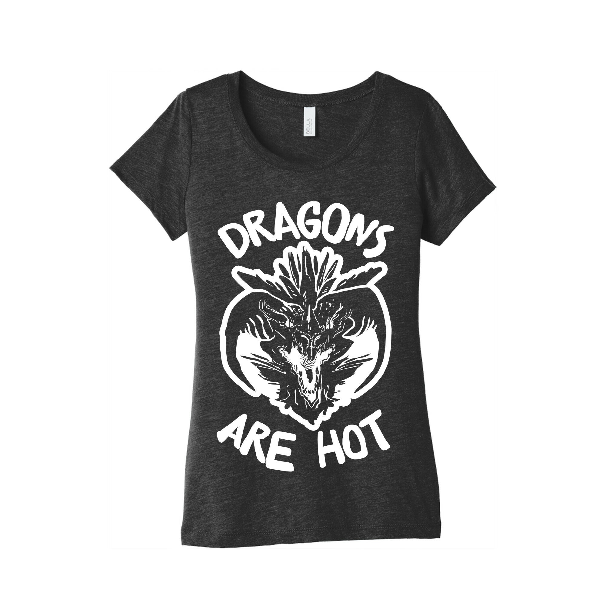 Dragons Are Hot Women's Triblend Tee