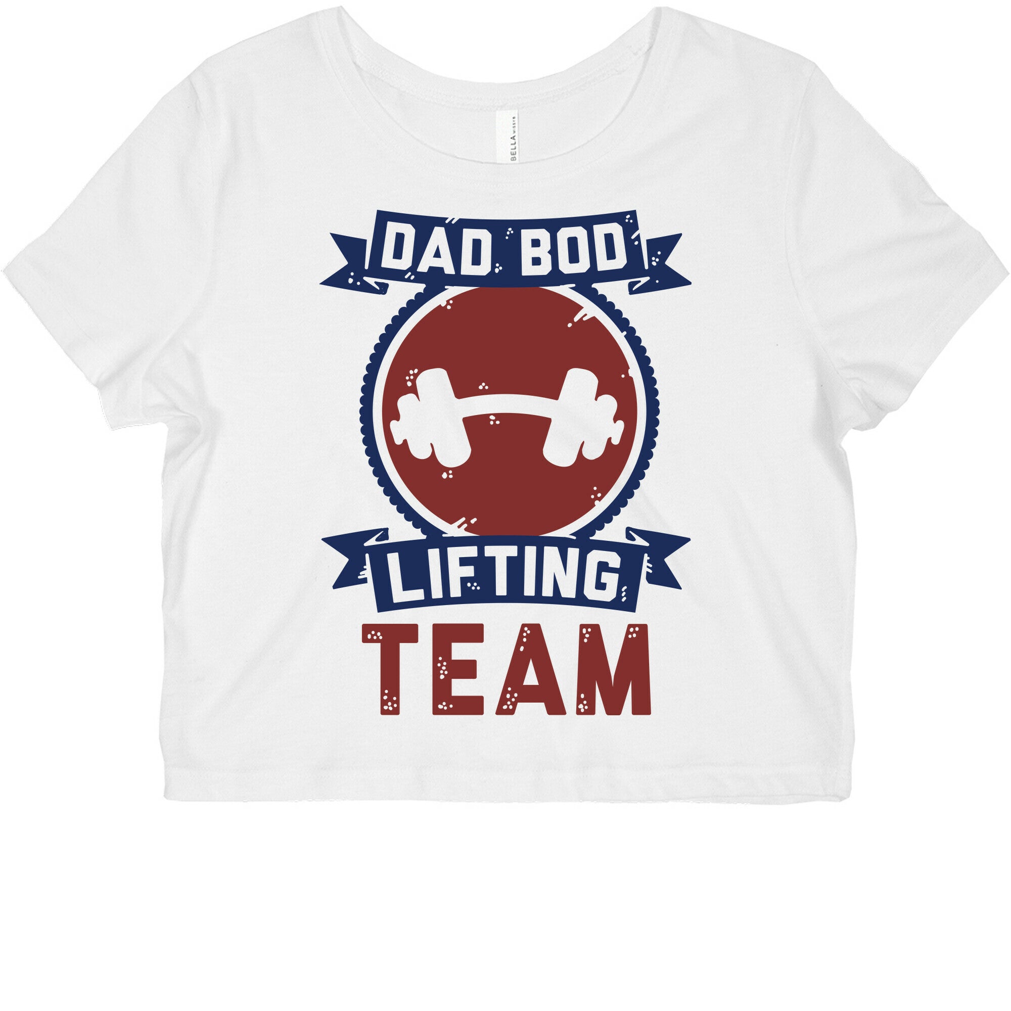 Dad Bod Lifting Team Graphic Baby Tee