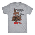 Rudolph The Psychopath Reindeer Men's T Shirt