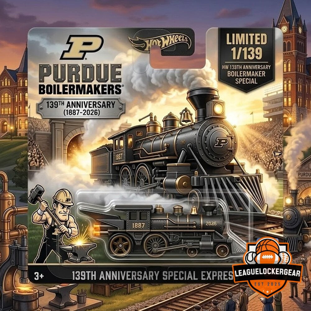 Purdue Boilermakers 139th Anniversary Hot Wheels Collectible Car