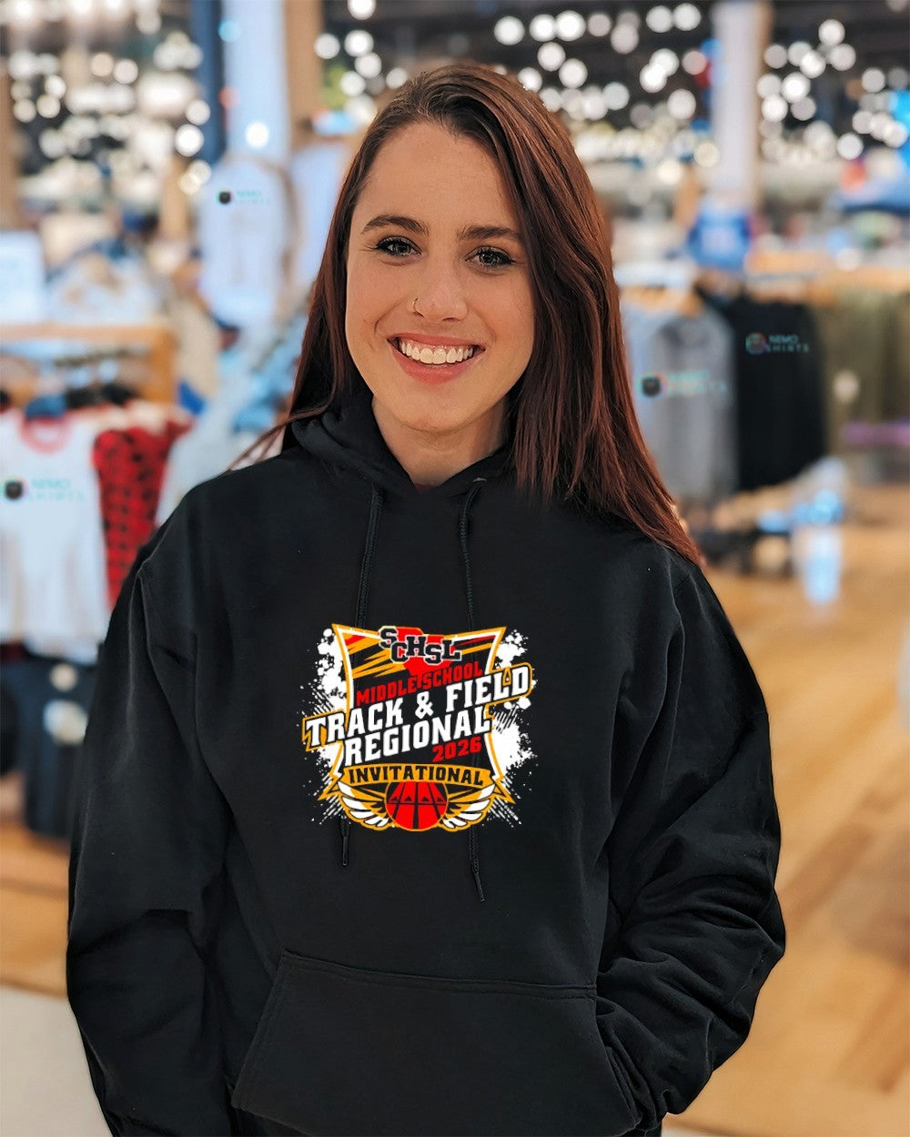 South Carolina High School League track and field regional 2026 invitational shirt