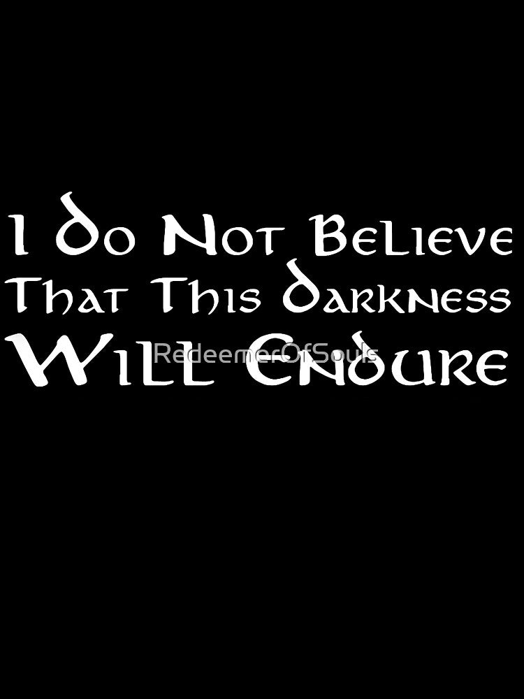 Darkness (White) by RedeemerOfSouls