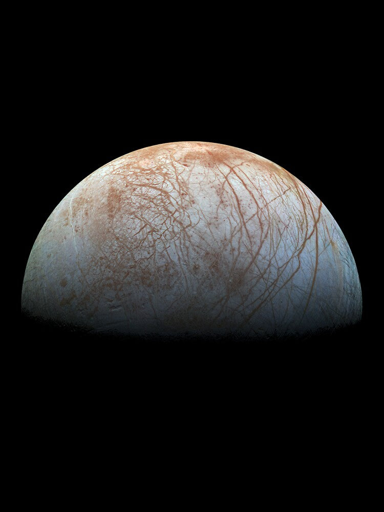 Jupiters Moon Europa by Mars Outpost Outfitters