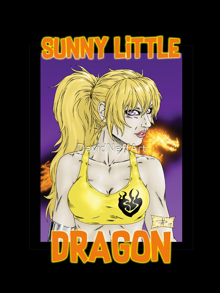 Sunny Little Dragon by DavidNeffArt