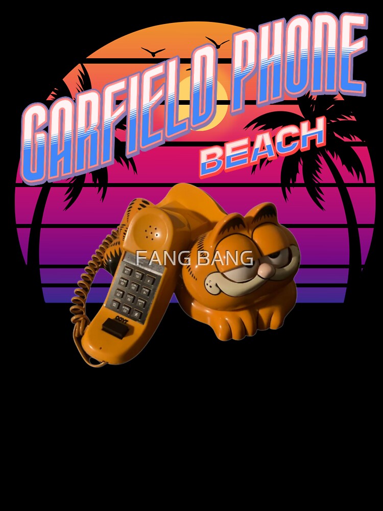 Garfield Phone Beach by FANG BANG