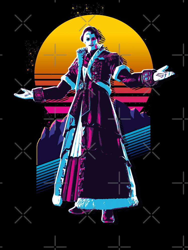 Emet-Selch - FFXIV *80s retro* by MyRetroArt