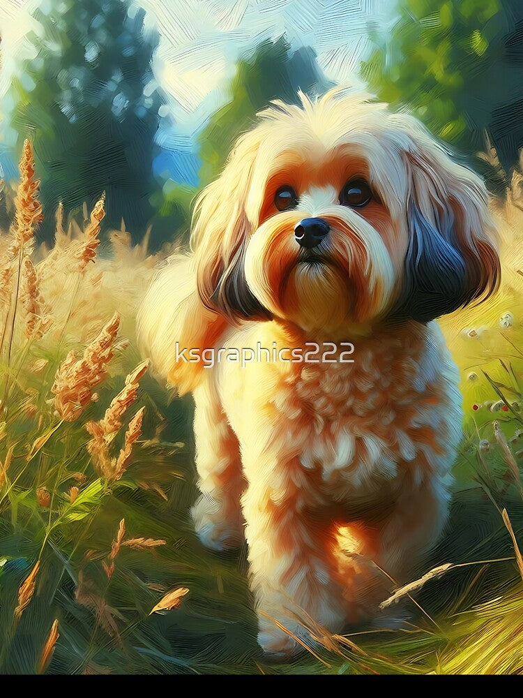 Maltipoo Art #5 | Maltipoo Lovers by ksgraphics222