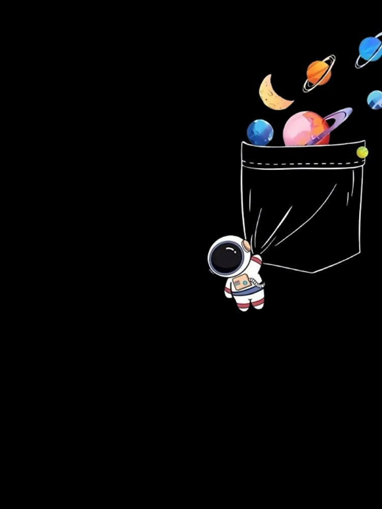 Astronaut Minimalist by GraphicMondaze