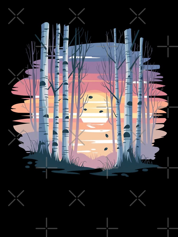 The birches by Mateusz Majcherek