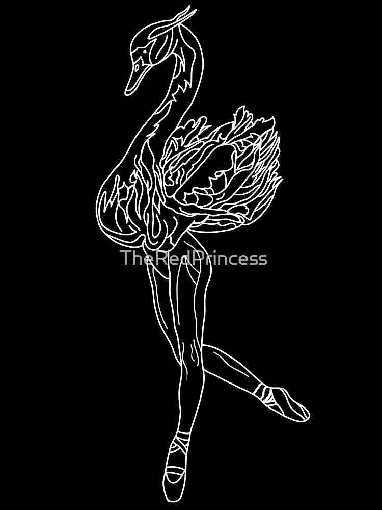 Ballerina Swan aesthetic by TheRedPrincess