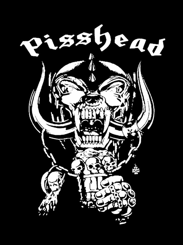 pisshead funny heavy metal by phuiquanokla
