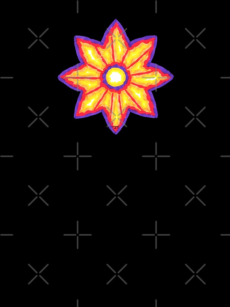 abstract flower by baldartist80
