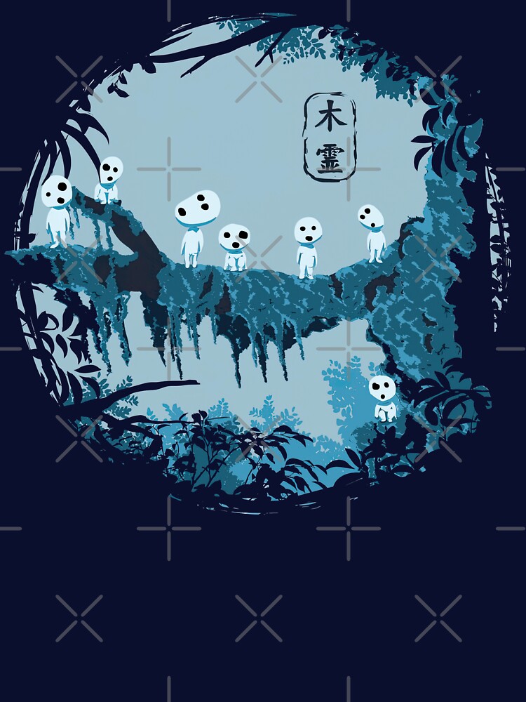 Kodama studio ghibli by LucieBeeArt