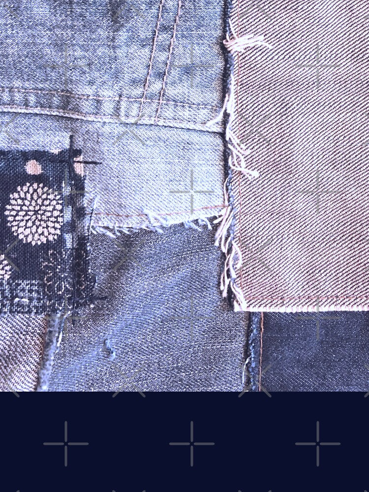 denim patchwork by redstitchlab