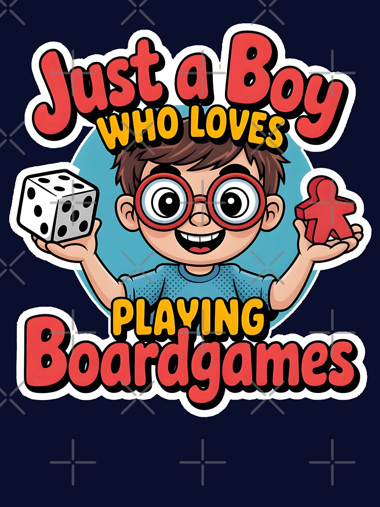 Little boy - boardgame's fan by Boardgameo