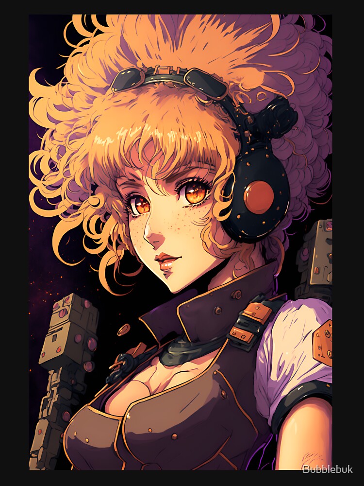 Anime Girl Space Ranger Cute by Bubblebuk