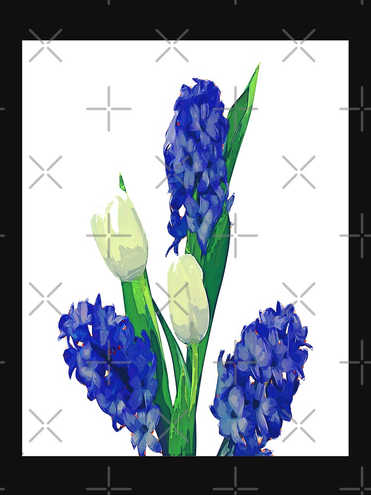 Hyacinth and tulips color by artdragongift 15