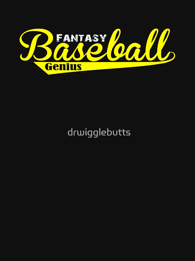 Fantasy Baseball Design Fantasy GEnius by drwigglebutts