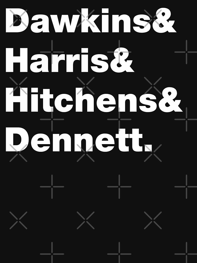 Dawkins, Harris, Hitchens & Dennett - Four Horsemen of the non-Apocalypse by goatboyjr