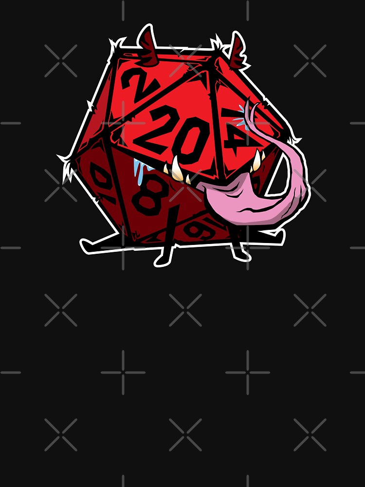 D20 Dice mimic pup RED by GrimsD20s