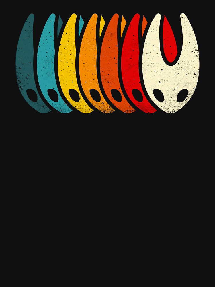 Vintage Hornet -  Silksong Hollow Knight - Vintage Stripes by therocketman