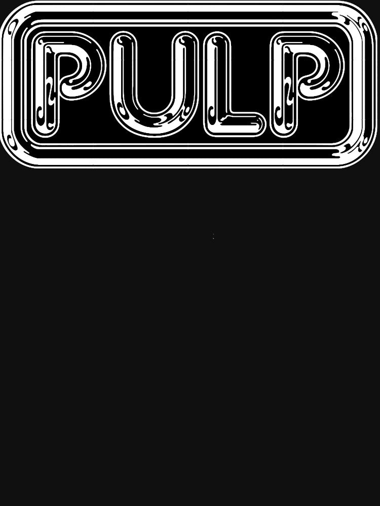 Pulp Rounded Black & White Fan Artwork & Logo Prints & Clothing by JacksonFeil