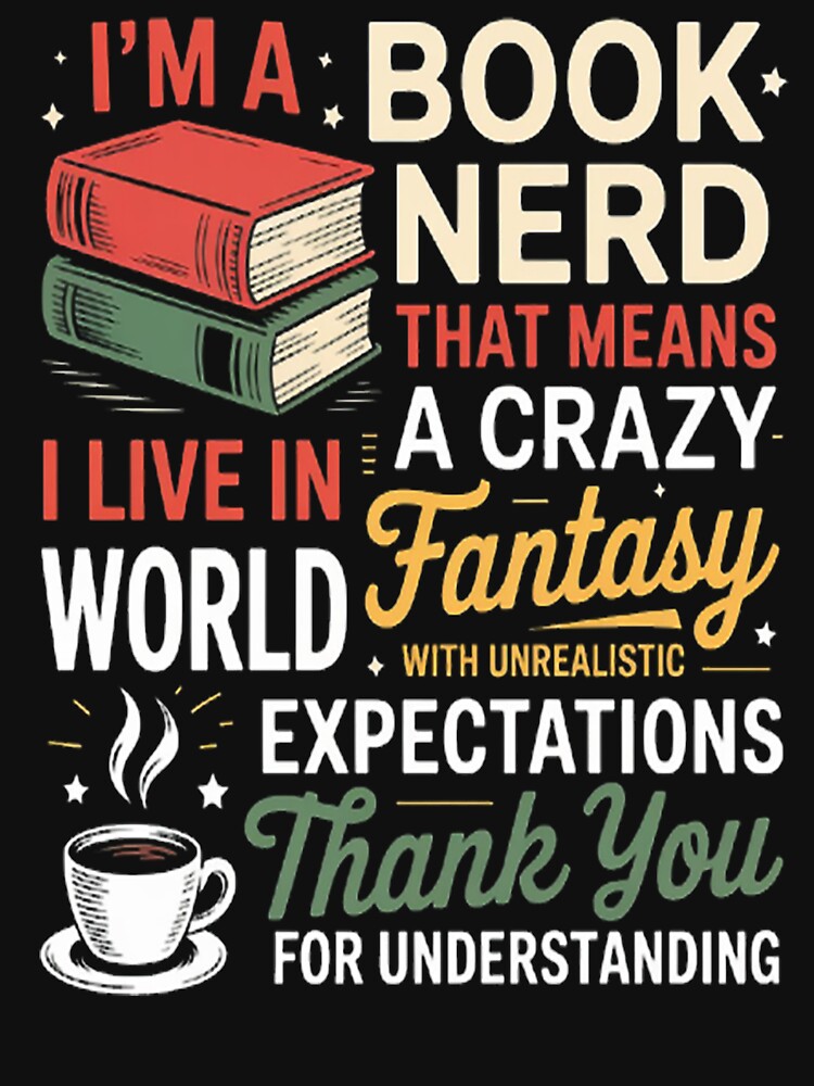 Book Lovers I'm A Book Nerd by gandebro