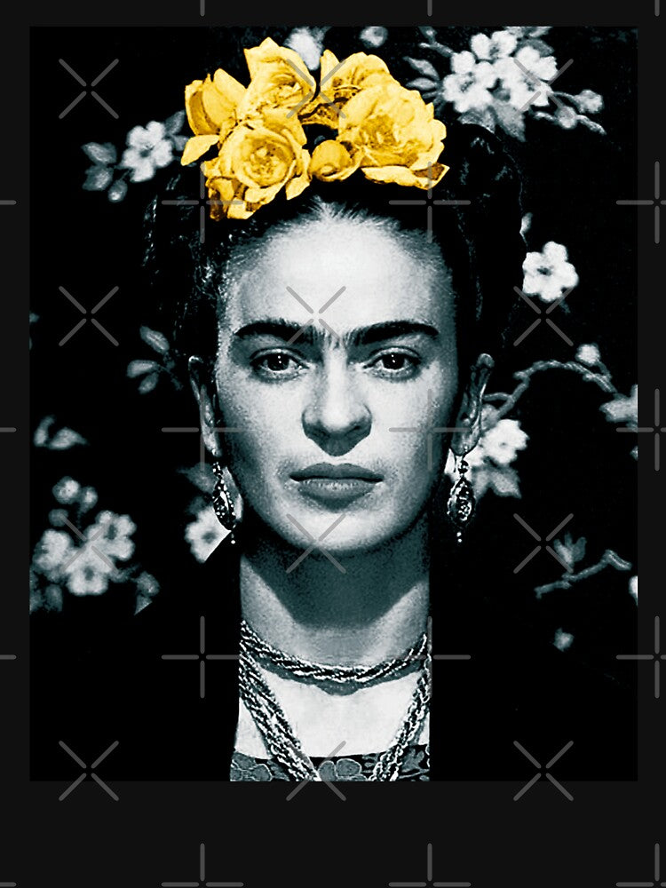 Frida Inspirational Icon Yellow by DFerraz