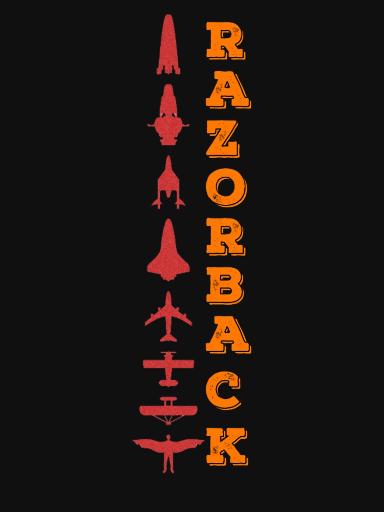 RazorbackShip A Brief History of Flight ,MCRN GIFT FOR WOMEN,MEN_amp_KIDSthe expanse ship by DogDayzeDesigne