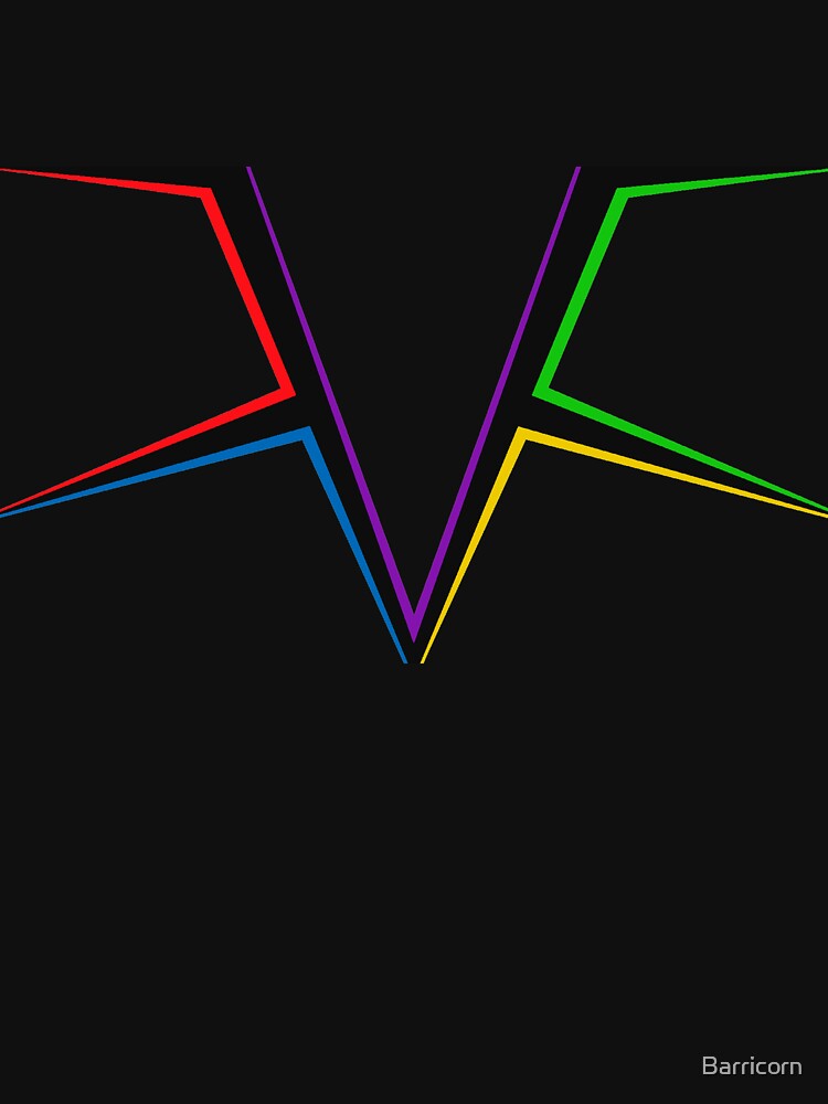 Minimalist Voltron Graphic by Barricorn