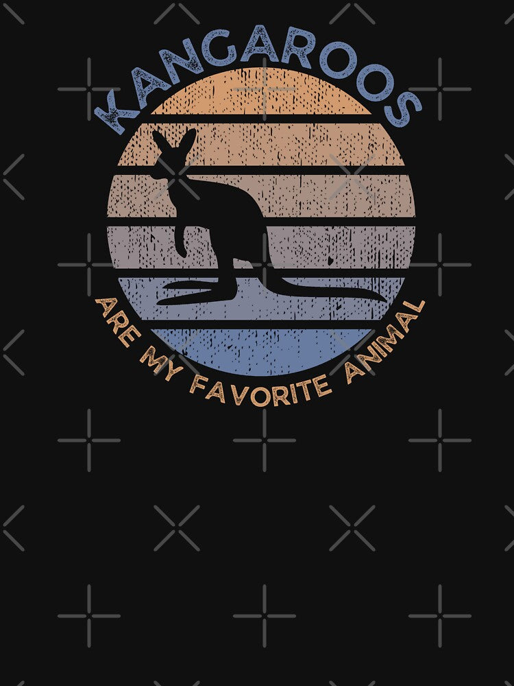 Kangaroos Are My Favorite Animal Sunset Design by ThisIsMugLife