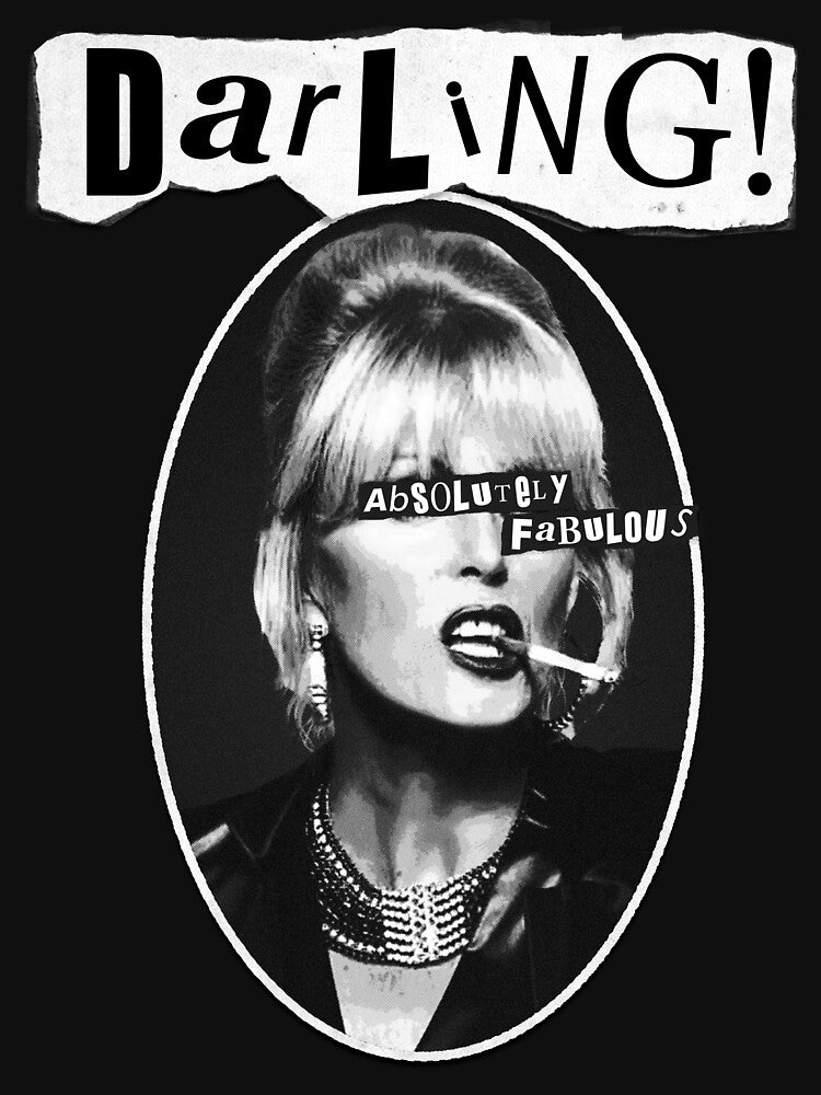 Ab Fab Darling! Patsy Absolutely Fabulous Vintage Sex Pistols by sabotagement