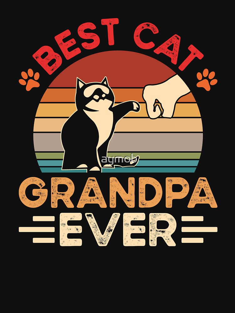 Best Cat Grandpa Ever Shirt, Funny Grandpa Shirt, Cat Lover Shirt, Best Cat Dad Ever Shirt, Cat Grandpa Shirt, Gift For Cat Lover, Cat Owner by aymob