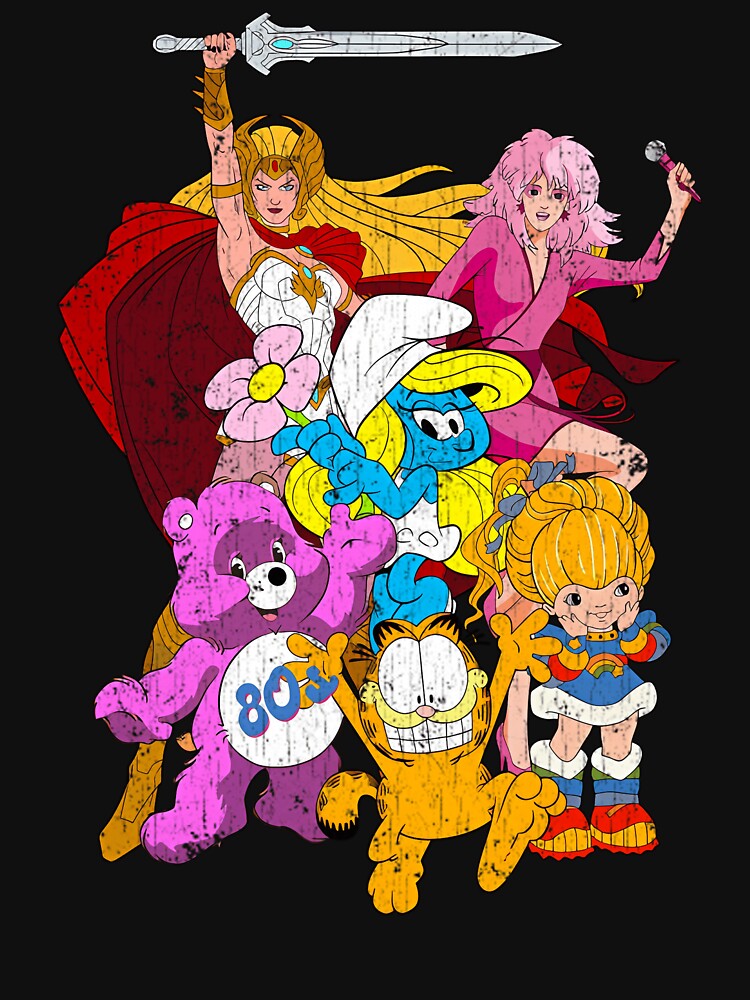 Vintage 80S Cartoons by JacynthePrice