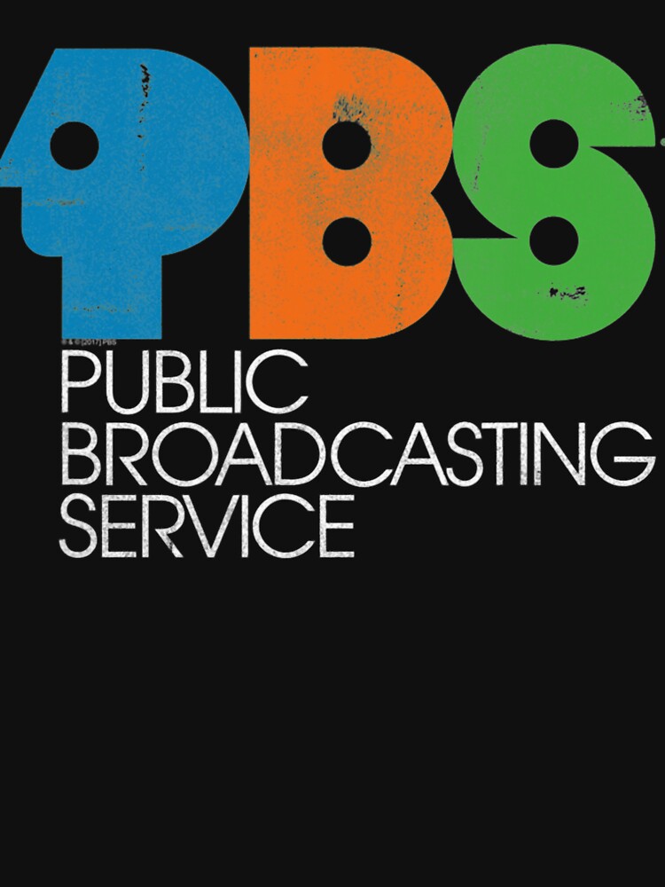 PBS Vintage Logo Distressed by MAKENPRESSLEY
