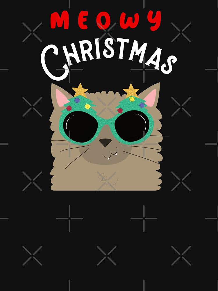 Meowy Christmas, Cat Lover's Christmas by Happy-PrintZ