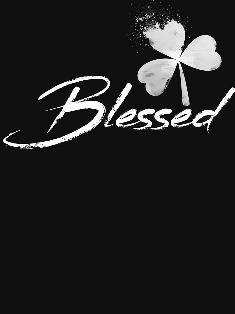 Blessed Clover White by StephenJElliott